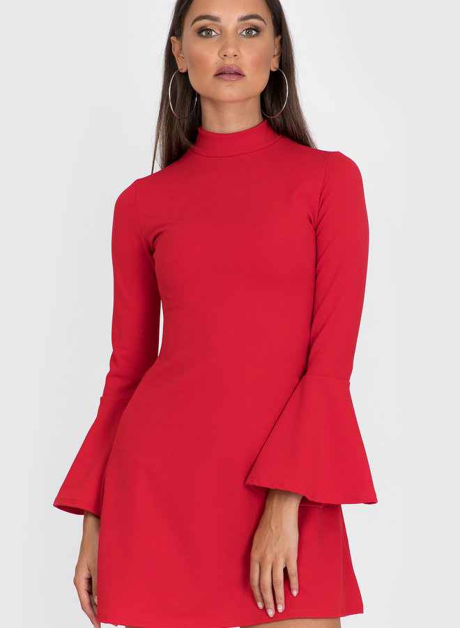 Dress with no stress  red