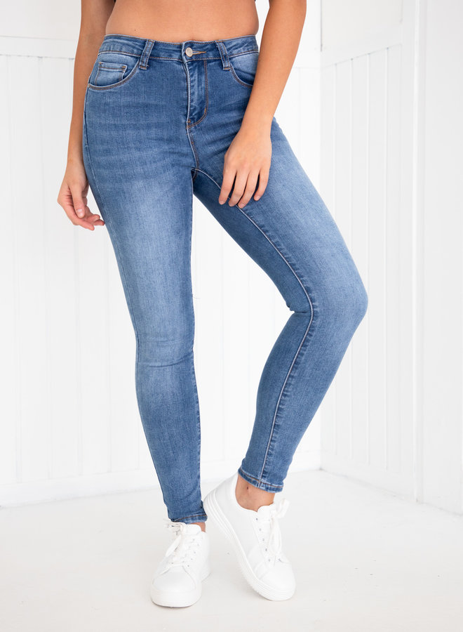 Midwaist skinny jeans Clara