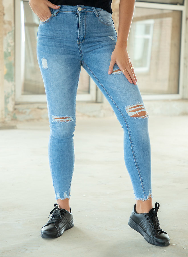 Skinny jeans Tifanny blue