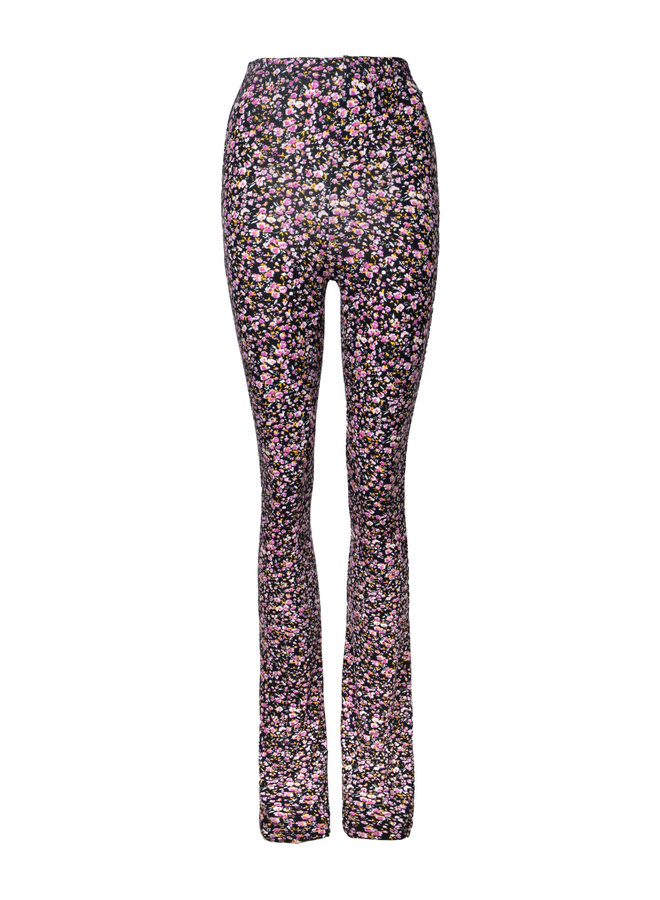 Flower flare pants Denise lila