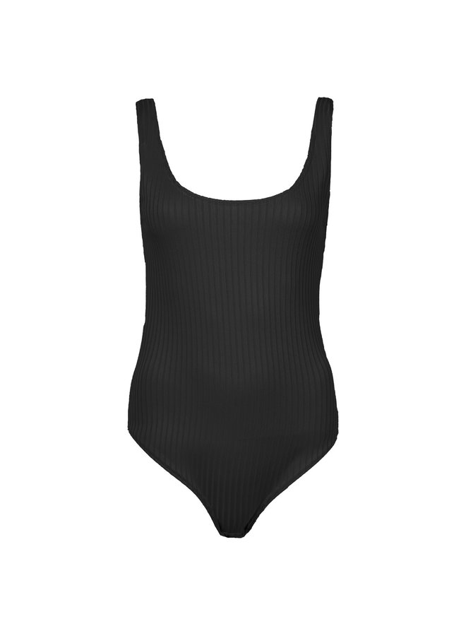 Bodytop rib Gilana black