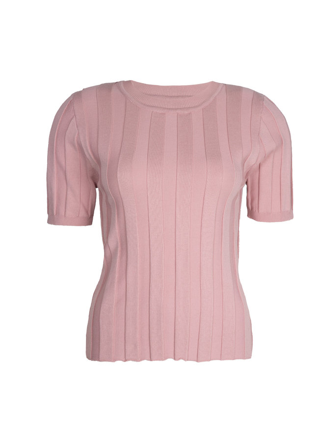 Rib top Jess pink