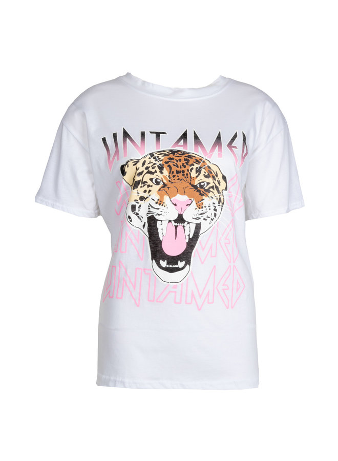 Untamed T-shirt wit