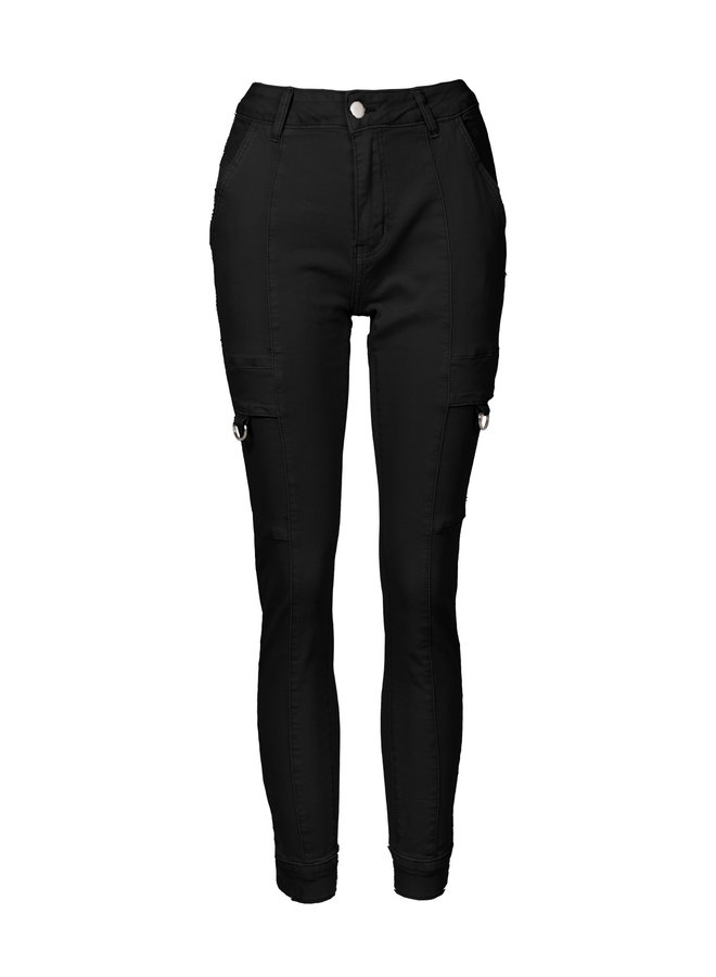 Cargo broek zwart