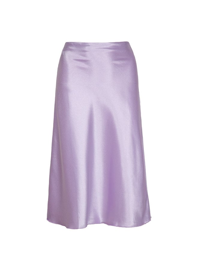 Satin rok Jamilla lila