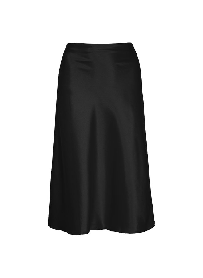 Satin rok Jamilla zwart