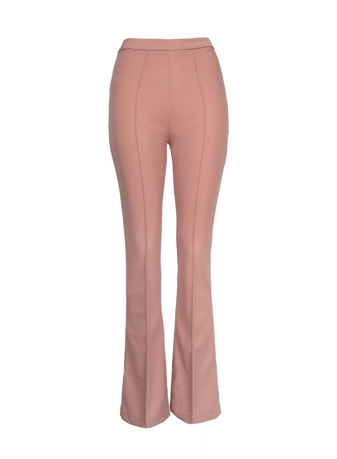 Broek wijde pijpen pink