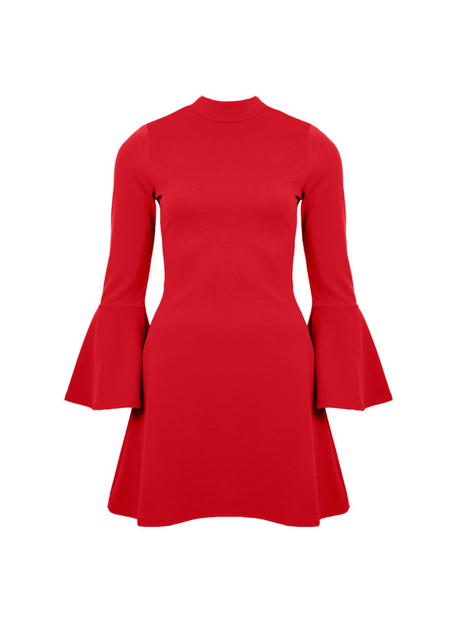 Dress with no stress  red