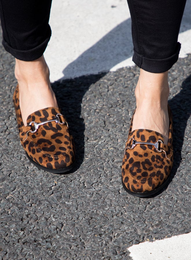 Leopard loafer