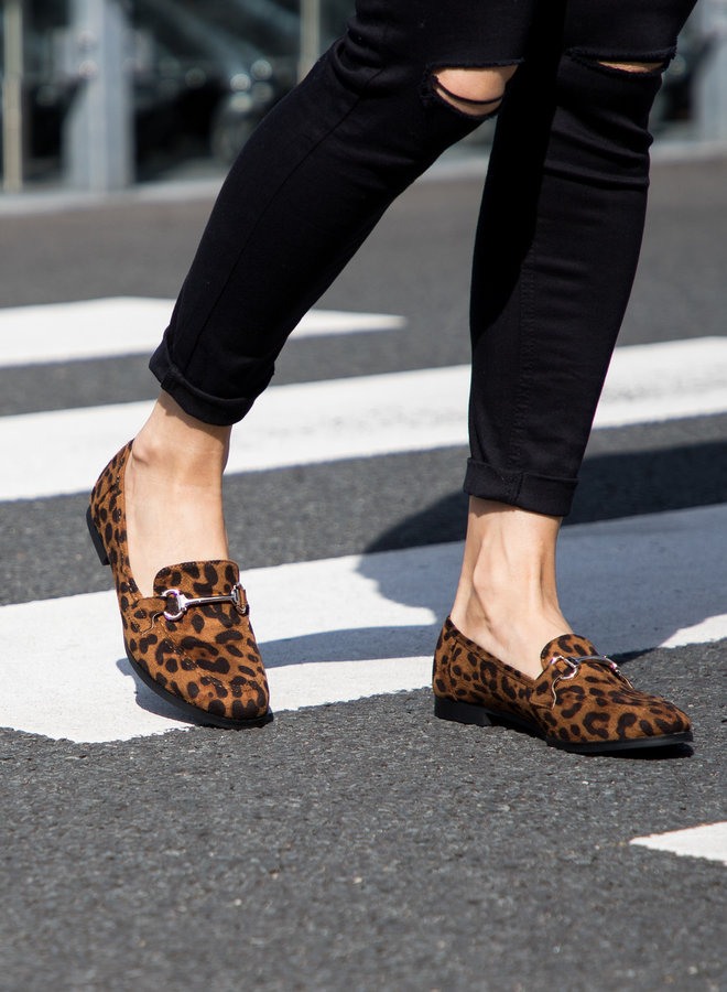 Leopard loafer