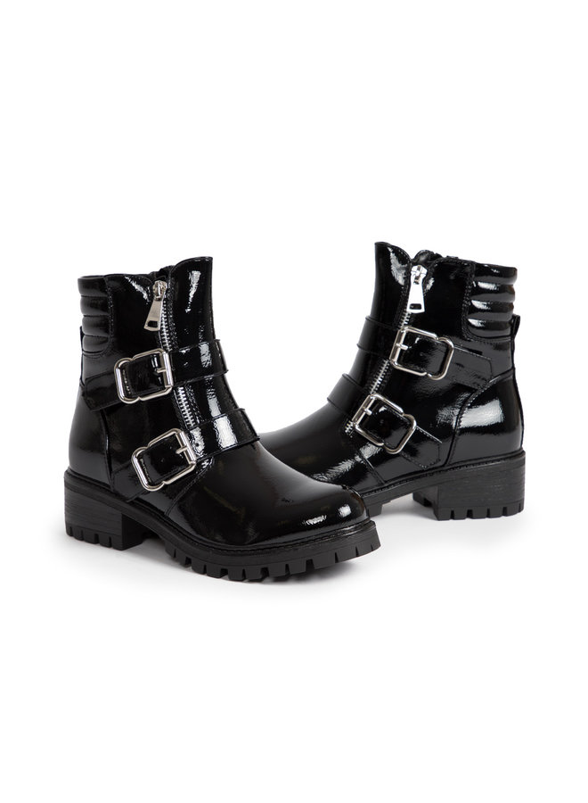 Biker boots Robin lak