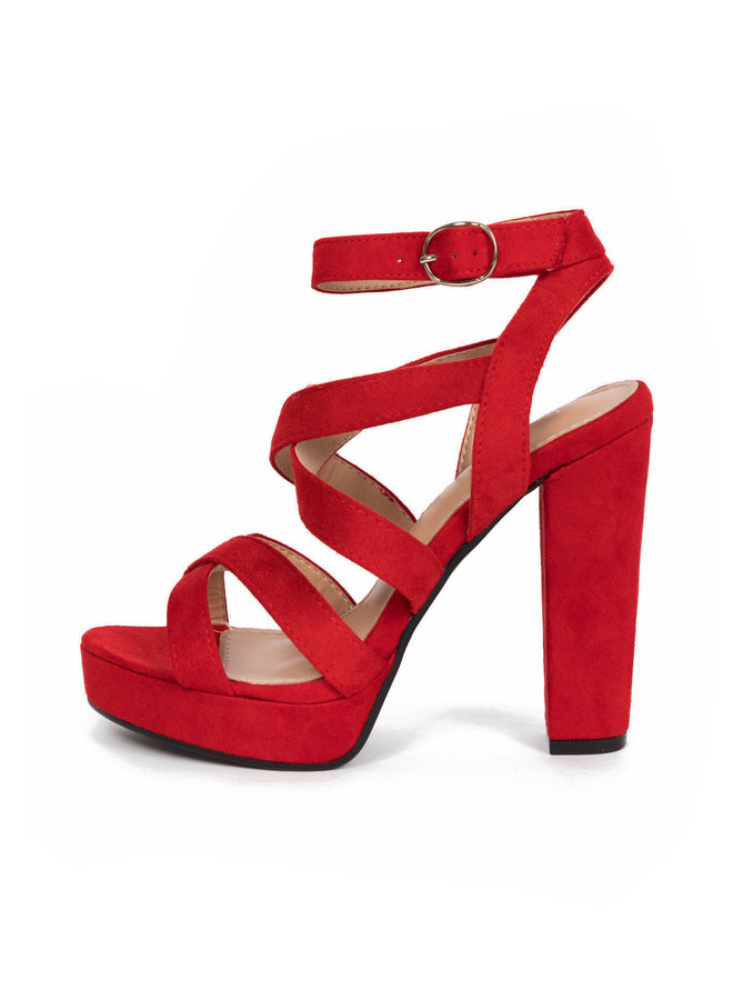 Sandals red