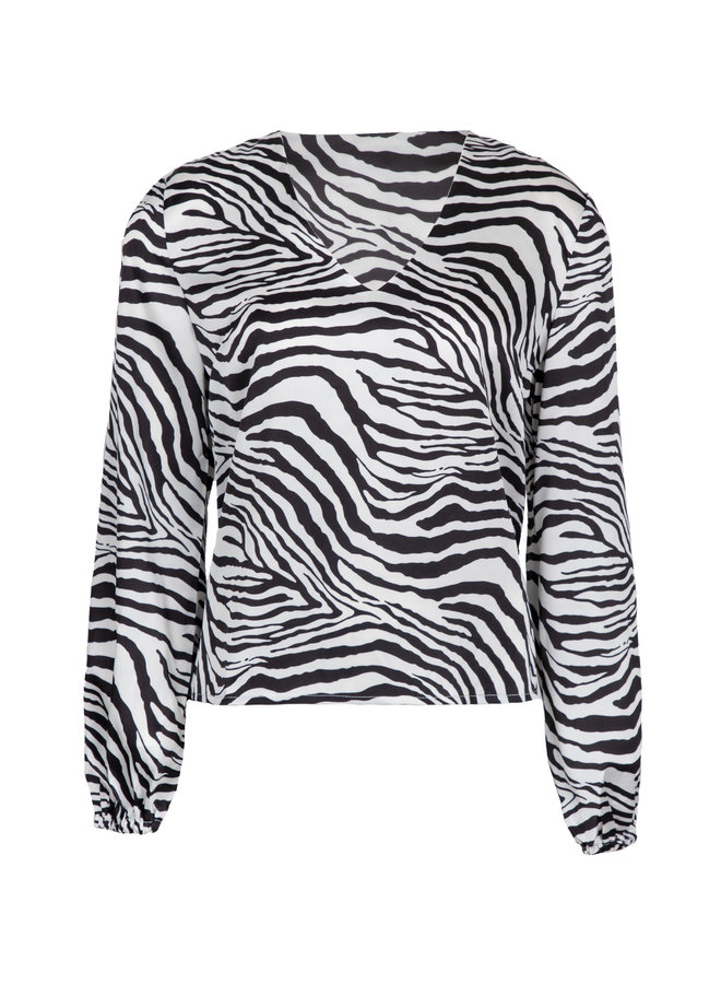 Zebra blouse