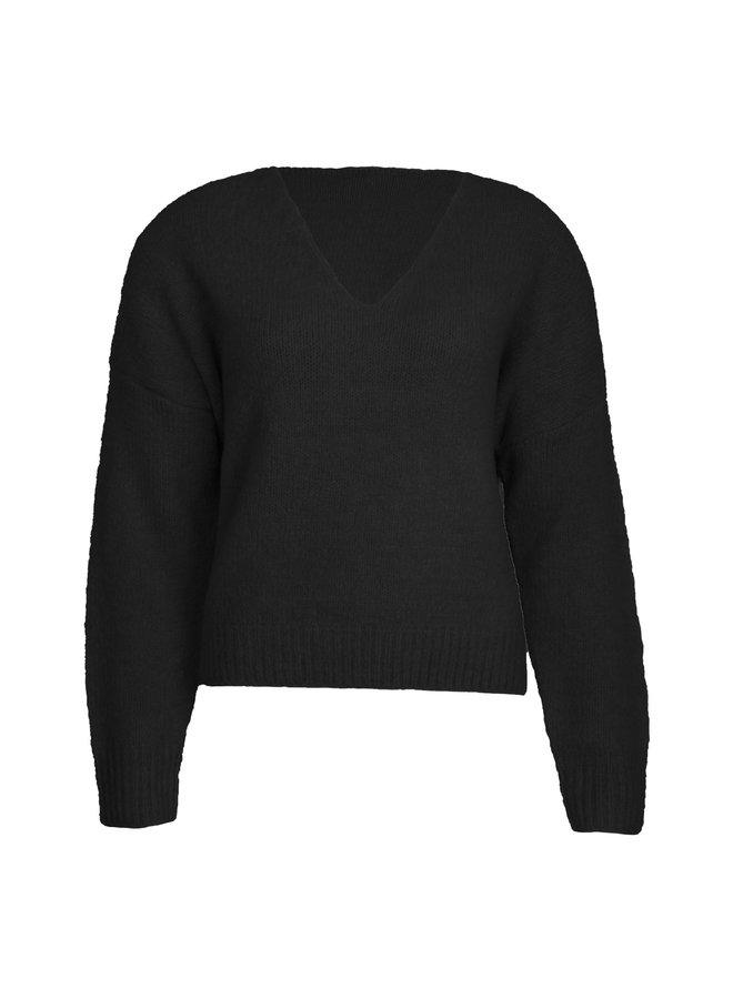 Cozy sweater zwart