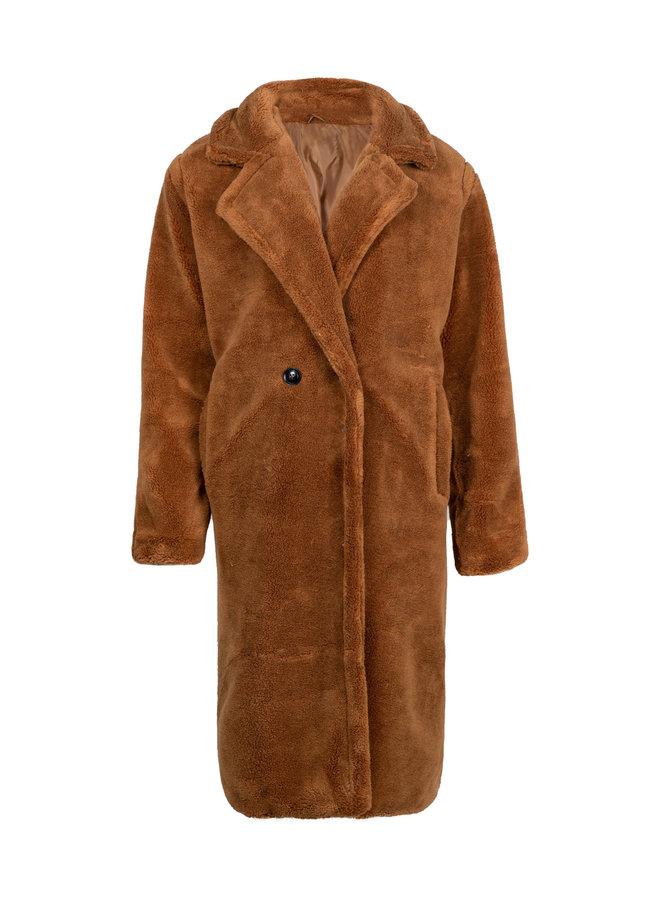 Teddy coat camel