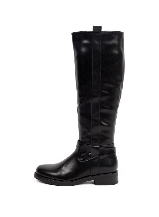 Hoge zwarte boots Sandra