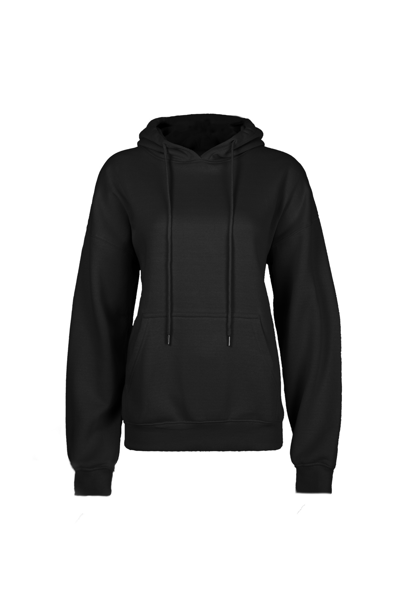 Mikuta Sweatshirt met capuchon zwart casual uitstraling Mode Joggingkleren Sweatshirts met capuchon 