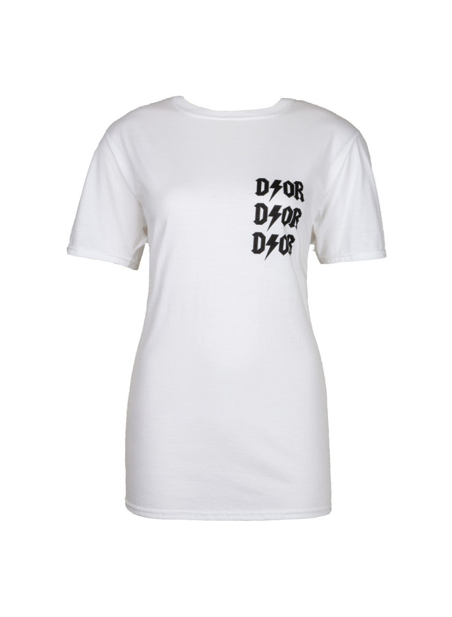 T-shirt Sofie wit