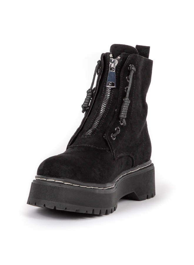 Bikerboots  Demi zwart