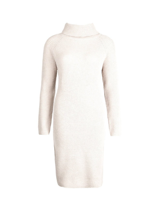 Sweater dress off white Mandy