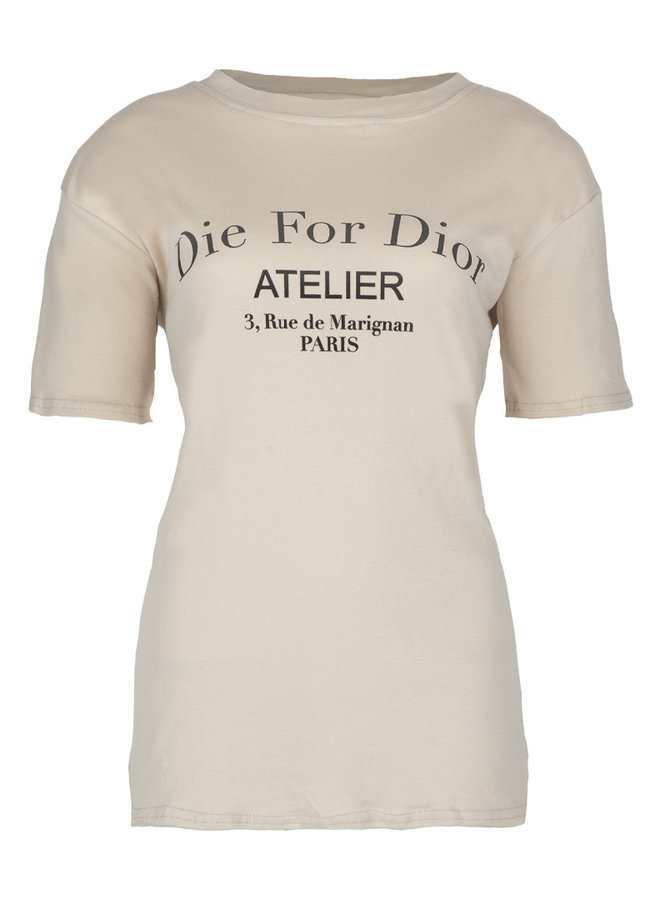 Die for shirt beige