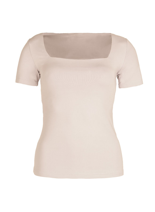 Basic top Sofia beige