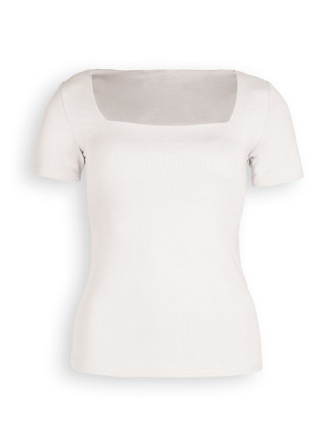 Basic top Sofia white