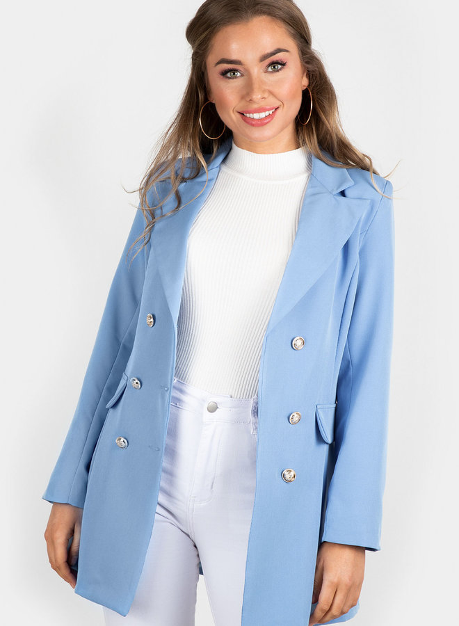 Blazer Sara blauw