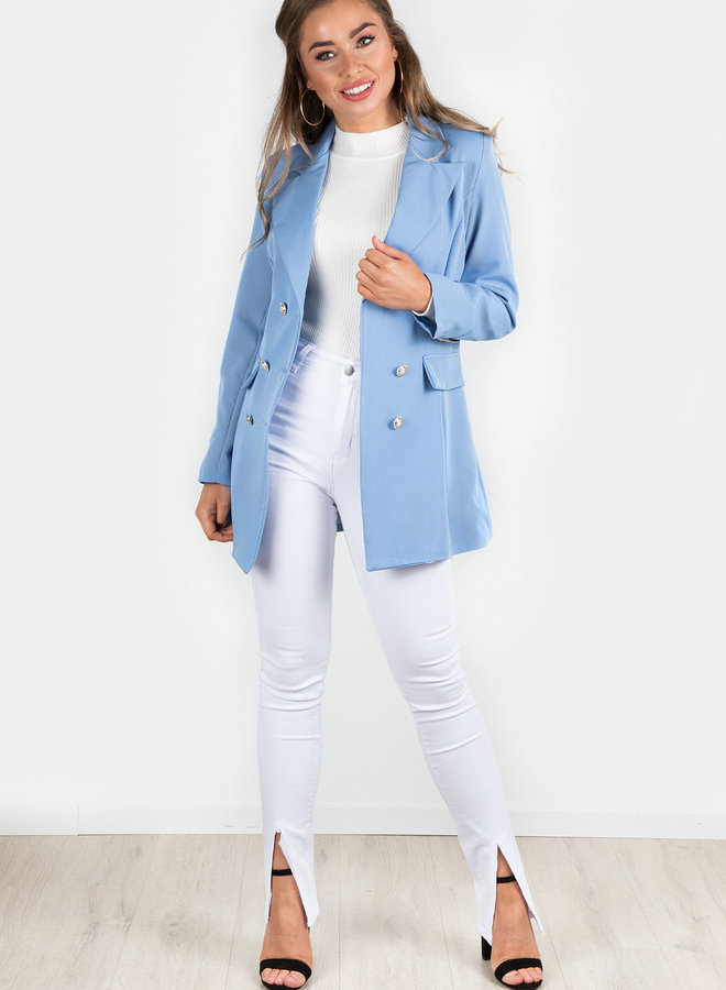 Blazer Sara blauw