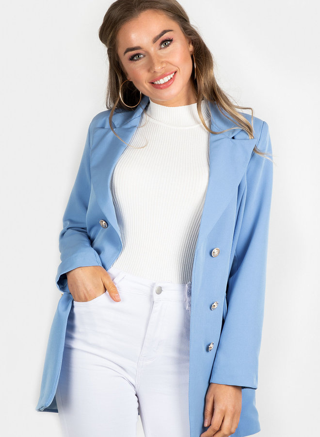 Blazer Sara blauw