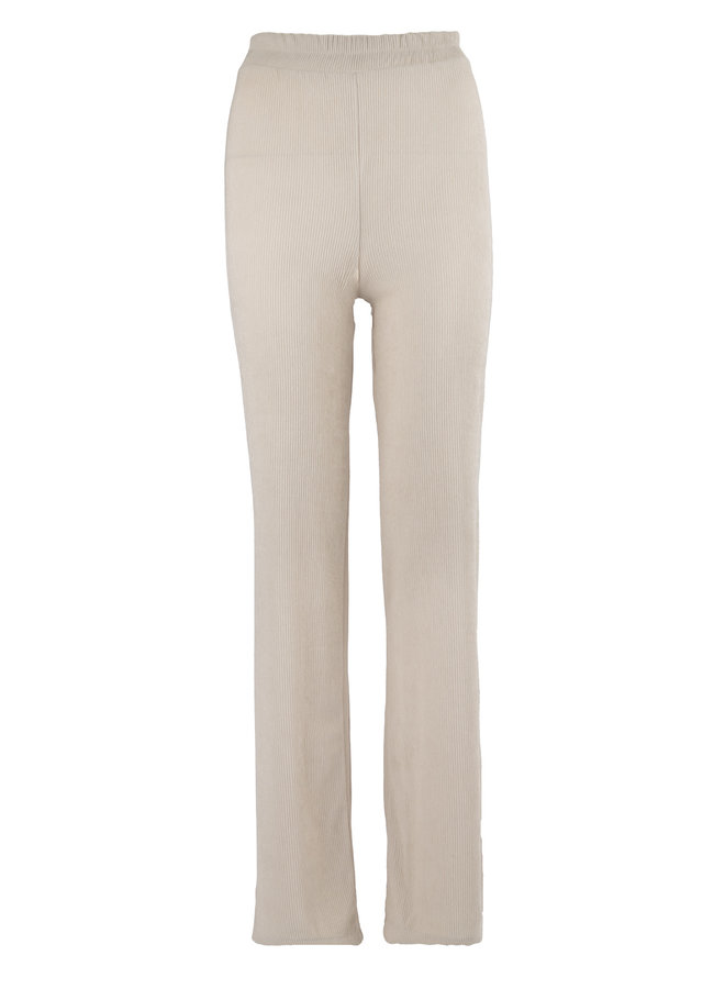 Flare broek veerle beige