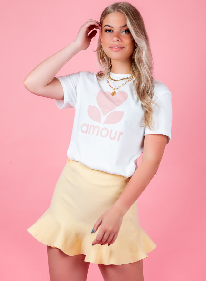 T-Shirt Amour pink