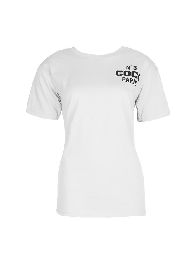 T-shirt Coco wit