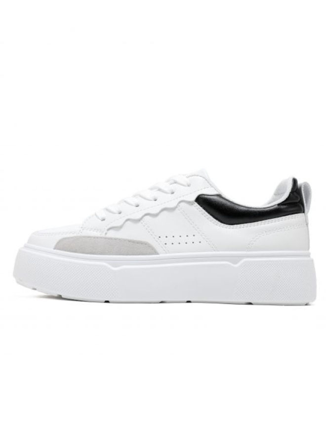 Sneaker zwart I Sneaker hoge zool - Famous Store