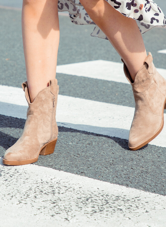 Cowboy boots Anna beige