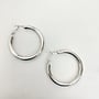 Earrings Hoops Zilver