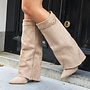 Laars Stella suèdine look kaki