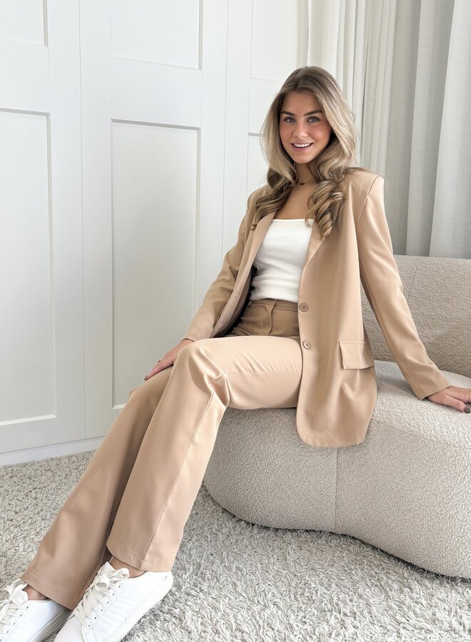 Pantalon Esther nude