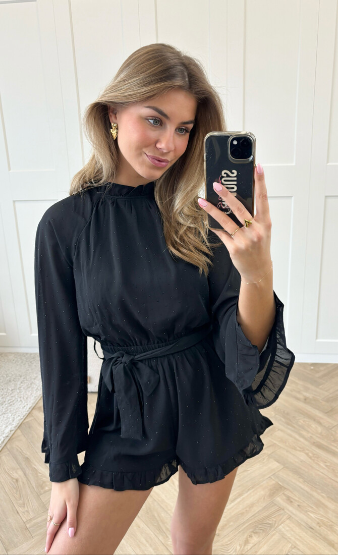 Playsuit Nikki zwart