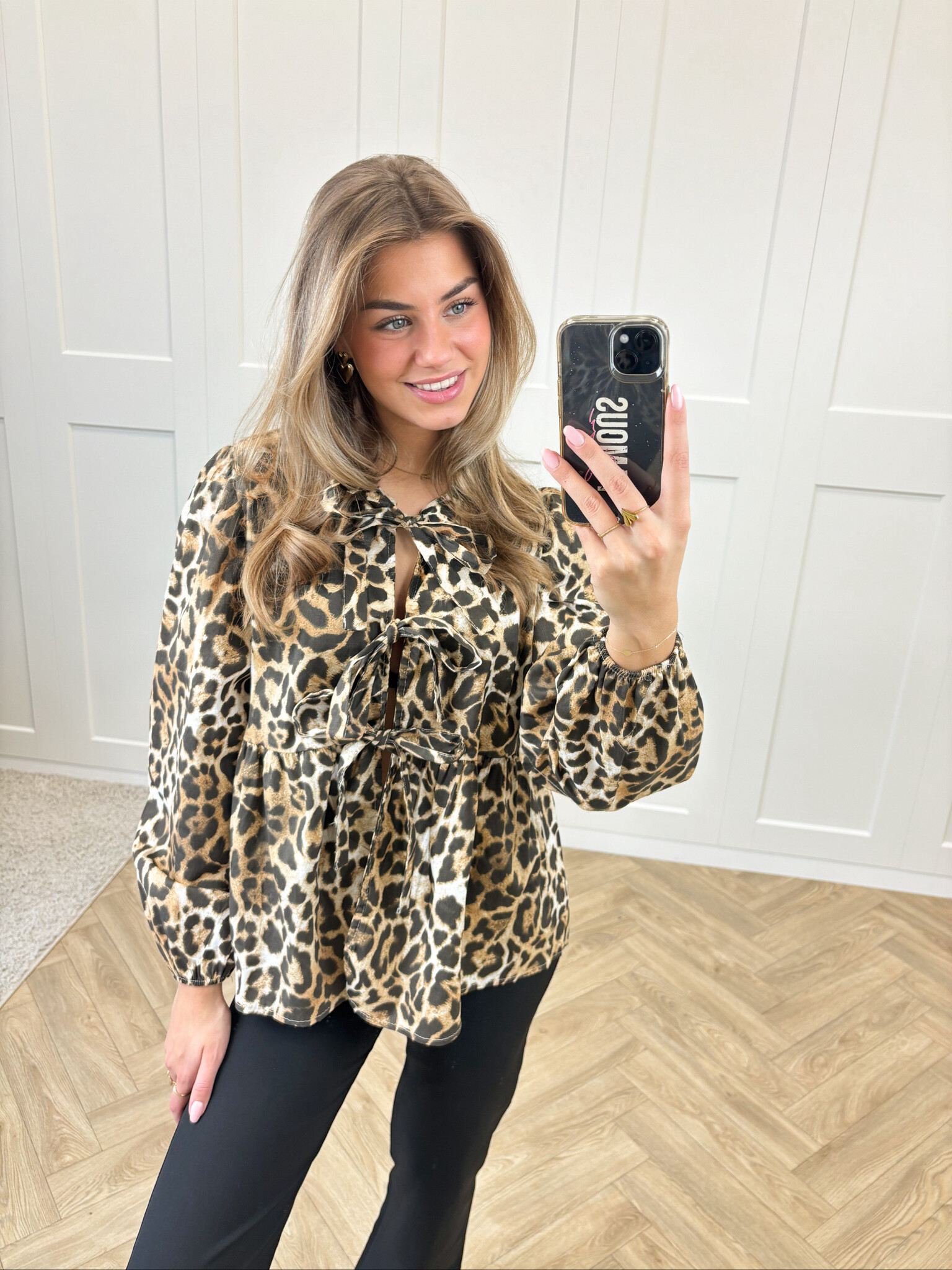 Leopard blouse 2024