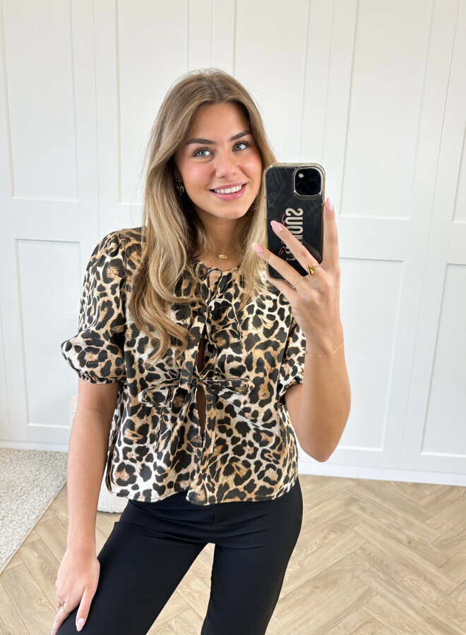 Blouse Maud leopard