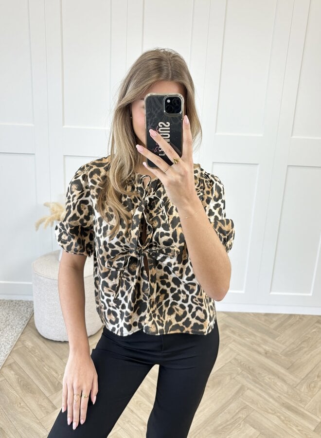 Blouse Maud leopard