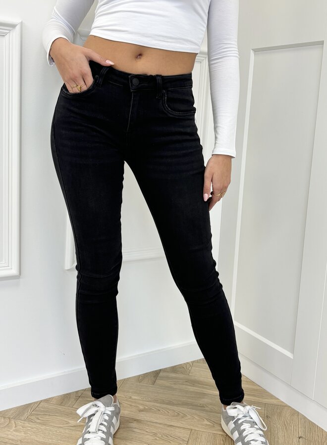 Skinny jeans Demi zwart