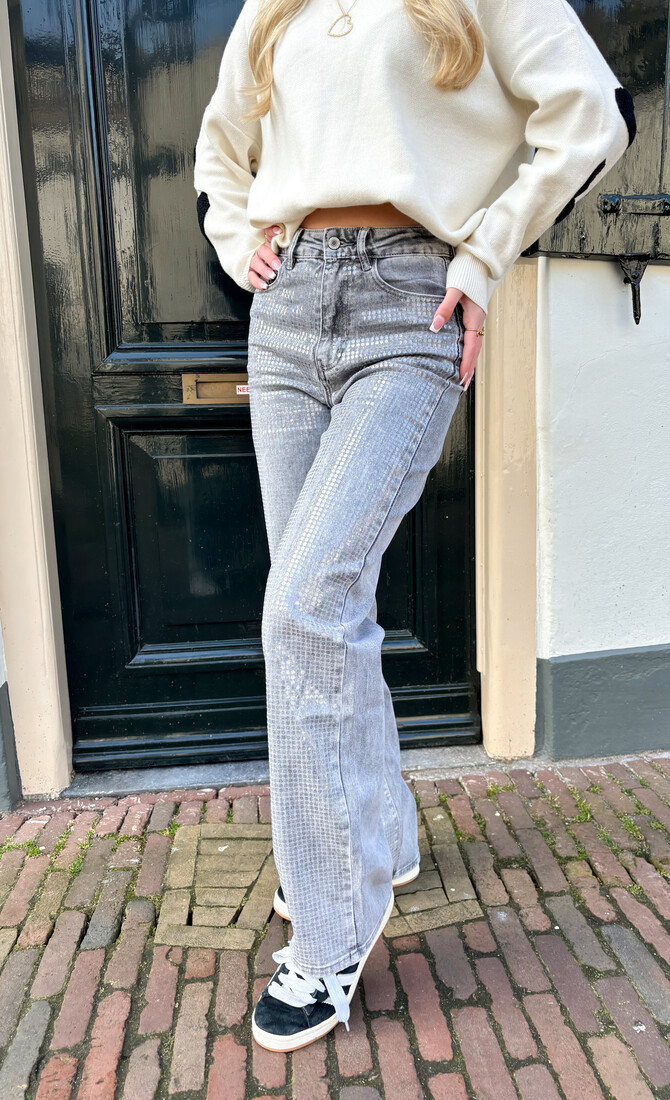 Mermaid jeans grijs