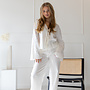 Linnen broek May wit