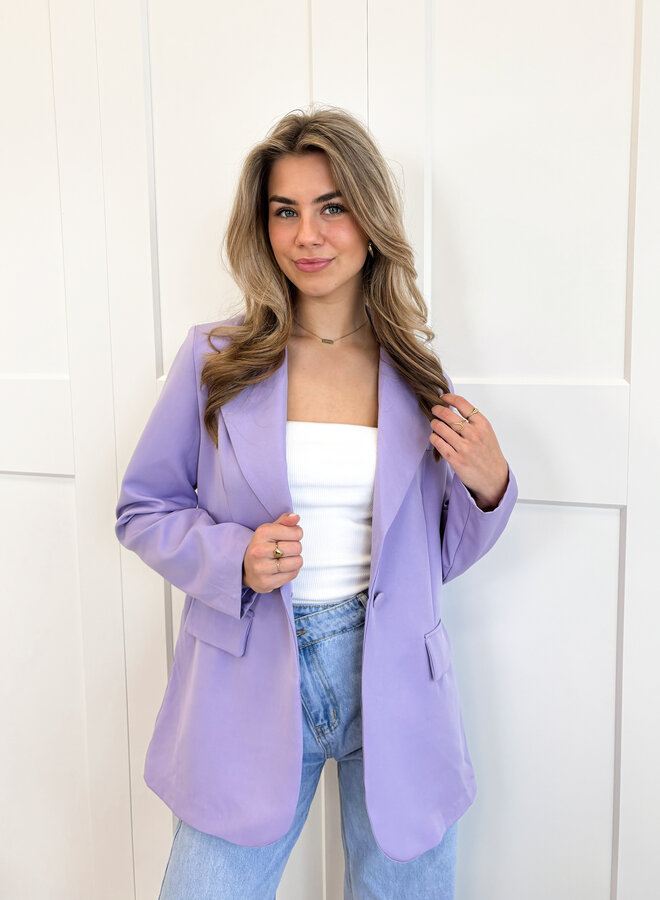 Blazer Beau lila