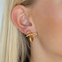 Oorbel Bow Love goud