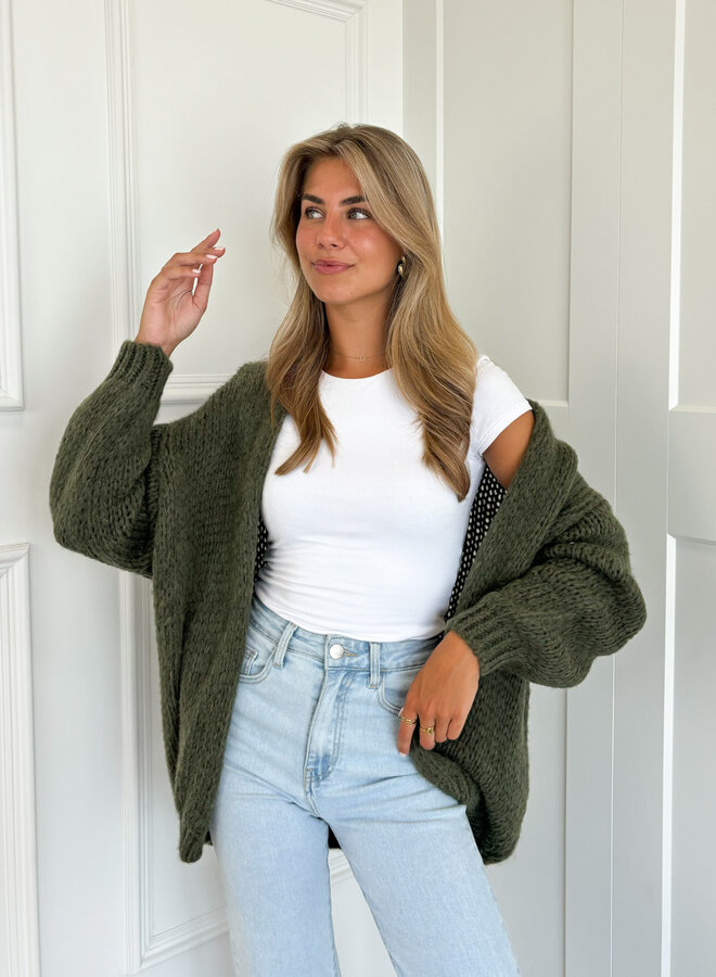 Vest Chiara groen
