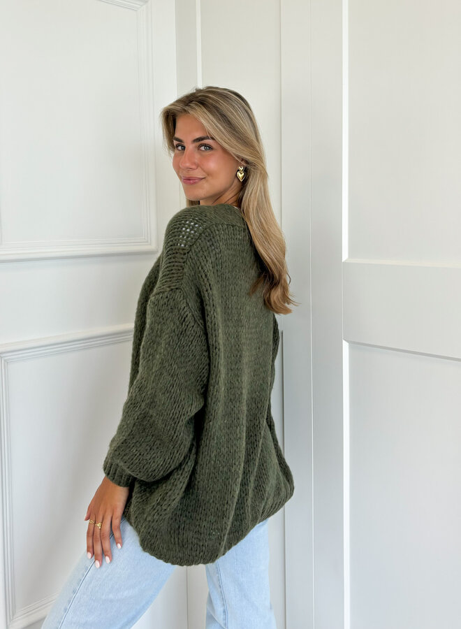 Vest Chiara groen