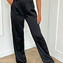 Satin broek Elin zwart